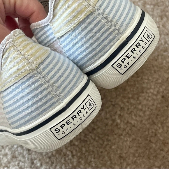 Sperry Top-Sider Pastel Striped Textile Casual Loafers Shoes - Picture 9 of 17